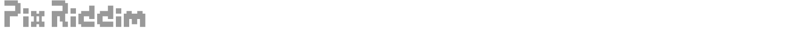 Pix Riddim font preview